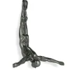 The Diver 55cm Anthracite Resin Wall Sculpture