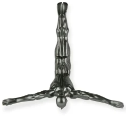 The Diver 55cm Anthracite Resin Wall Sculpture