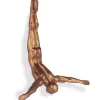 The Diver 55cm Bronze Resin Wall Sculpture