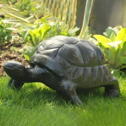 Tortoise Bronze Metal Garden Ornament