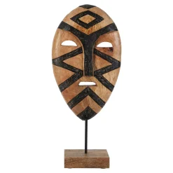 Tribal Guardian 53cm Wood Indoor Sculpture