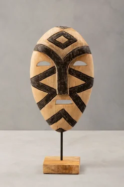 Tribal Guardian 53cm Wood Indoor Sculpture