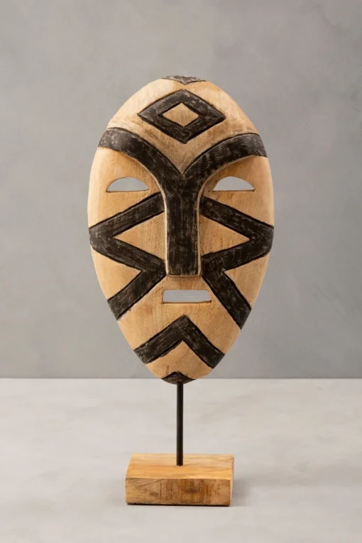 Tribal Guardian 53cm Wood Indoor Sculpture