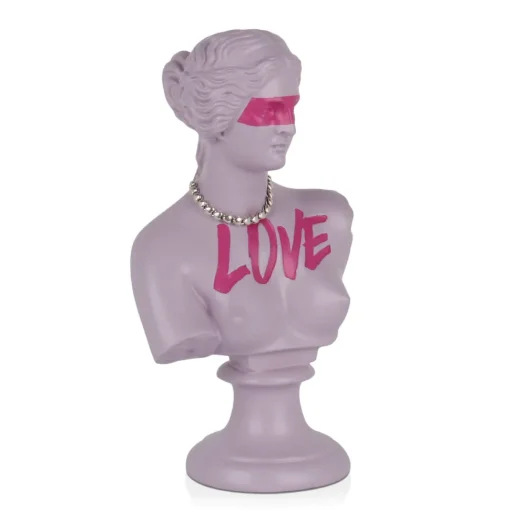 Venus Love 35cm Pink Resin Indoor Sculpture