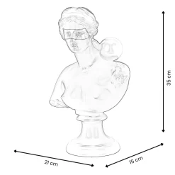 Venus Love 35cm Pink Resin Indoor Sculpture