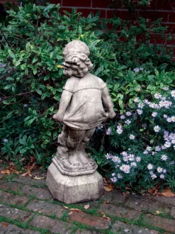 Victorian Girl 80cm Stone Garden Statue