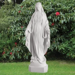 Virgin Mary 185cm Marble Resin Garden Statue