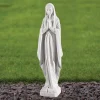 Virgin Mary 49cm Marble Resin Garden Statue