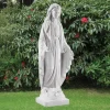 Virgin Mary 58cm Marble Resin Garden Statue