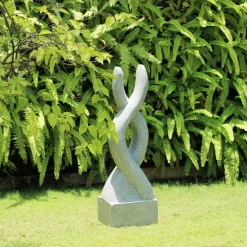 Visage Contemporary Stone Garden Sculpture