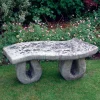 Weildon Stone Garden Bench