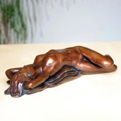 Your Memory Lingers Figurine Bronze Indoor Sculpture
