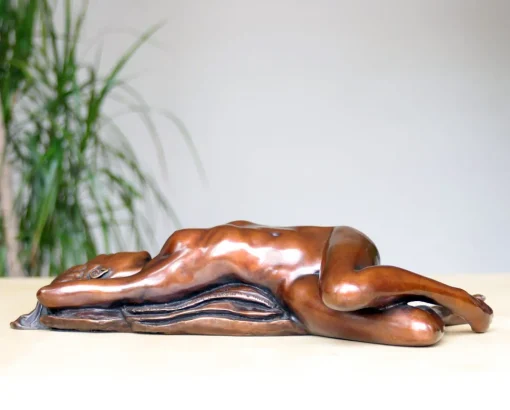Your Memory Lingers Figurine Bronze Indoor Sculpture