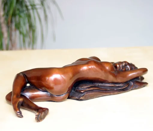 Your Memory Lingers Figurine Bronze Indoor Sculpture